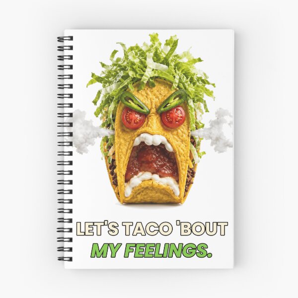 Item preview, Let's Taco 'Bout My Feelings designed and sold by XapicX Slow Club.