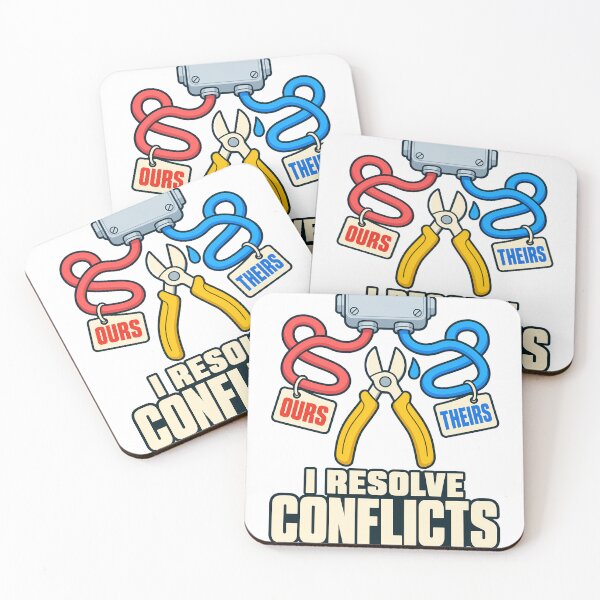 Item preview, I Resolve Conflicts For A Living Merge Conflict designed and sold by Apogee Publishing.