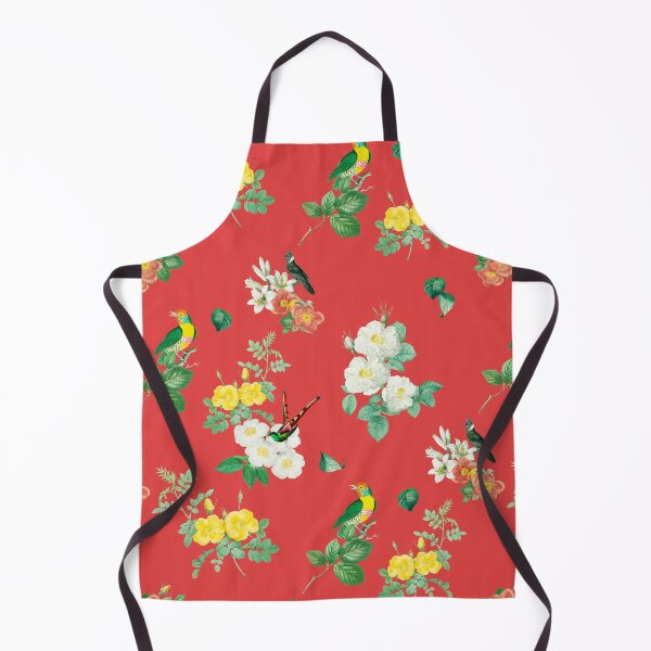 Item preview, Tropical Bird Garden Red designed and sold by Fabiana Westphal.