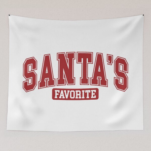 Item preview, Santa's Favorite Christmas Team Design designed and sold by EmeraldeaArt.