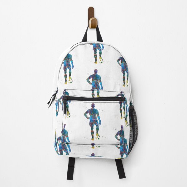 Item preview, Male Soccer Goalkeeper Watercolor Art designed and sold by Liededrom..