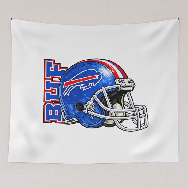 Item preview, BUF Football Bills Drawing Design designed and sold by Luke Foran Sports Art.