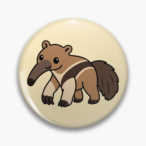 Item preview, Cute Cartoon Anteater designed and sold by WildlifeDoodle.
