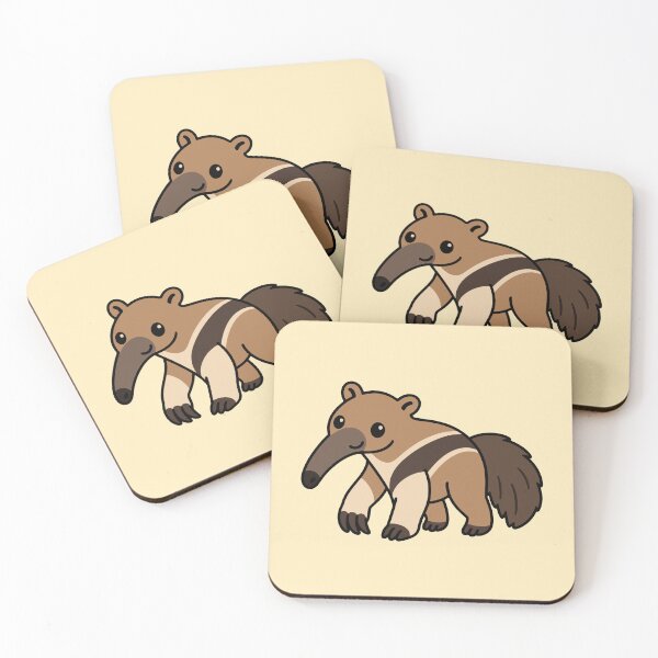 Item preview, Cute Cartoon Anteater designed and sold by WildlifeDoodle.