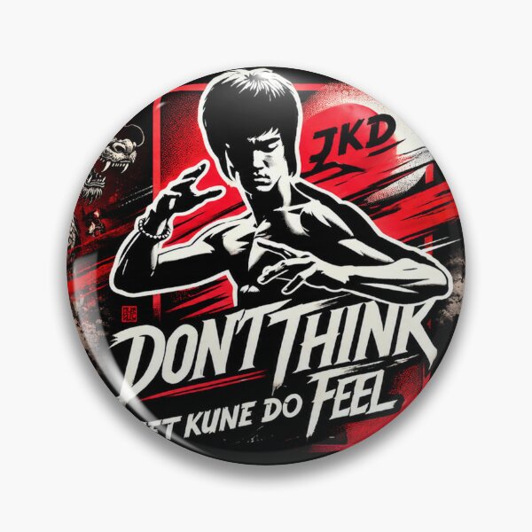 Item preview, Jeet Kune Do | Don't Think Feel | JKD Martial Arts Dragon designed and sold by Fei Long Design Hub.