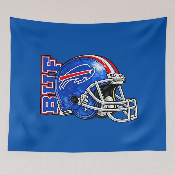 Item preview, BUF Football Bills Drawing Design designed and sold by Luke Foran Sports Art.