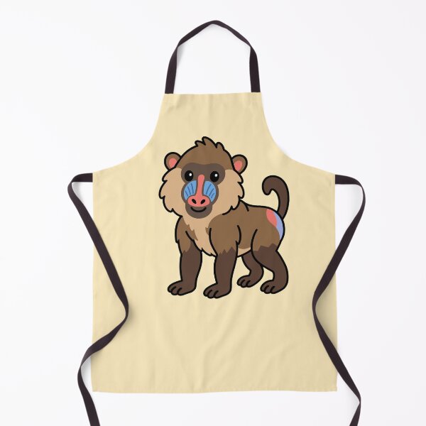 Item preview, Cute Cartoon Baboon designed and sold by WildlifeDoodle.