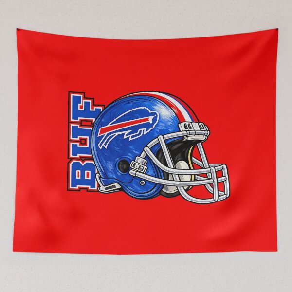 Item preview, BUF Football Bills Drawing Design designed and sold by Luke Foran Sports Art.