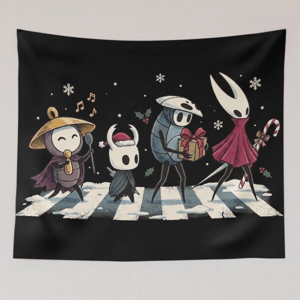 Item preview, Hollow Knight Christmas Road Edition designed and sold by DeviantMerch.