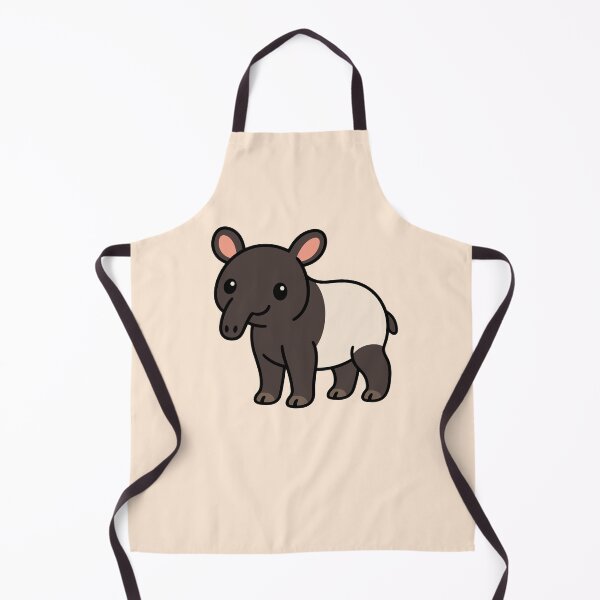 Item preview, Cute Cartoon Tapir designed and sold by WildlifeDoodle.