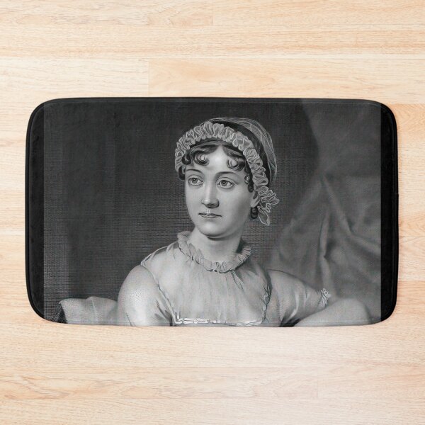 Item preview, Portrait of the English author Jane Austen designed and sold by stevepaint.