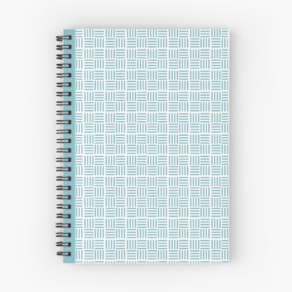 Item preview, Blue Grid Notebook designed and sold by FeefeeShop.