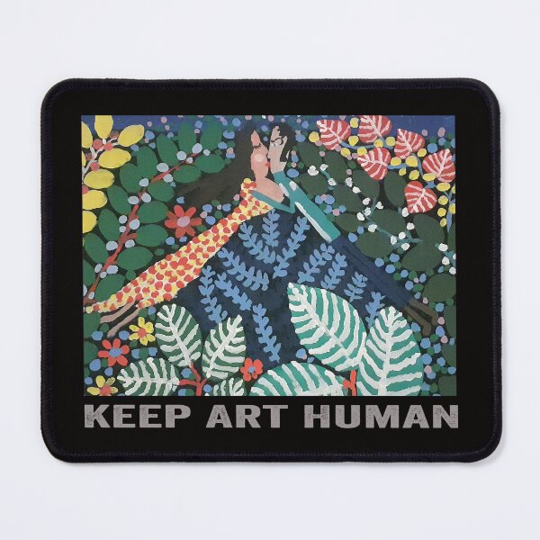 Item preview, Keep Art Human Naive Art designed and sold by aponwao.