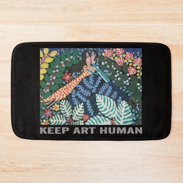 Item preview, Keep Art Human Naive Art designed and sold by aponwao.