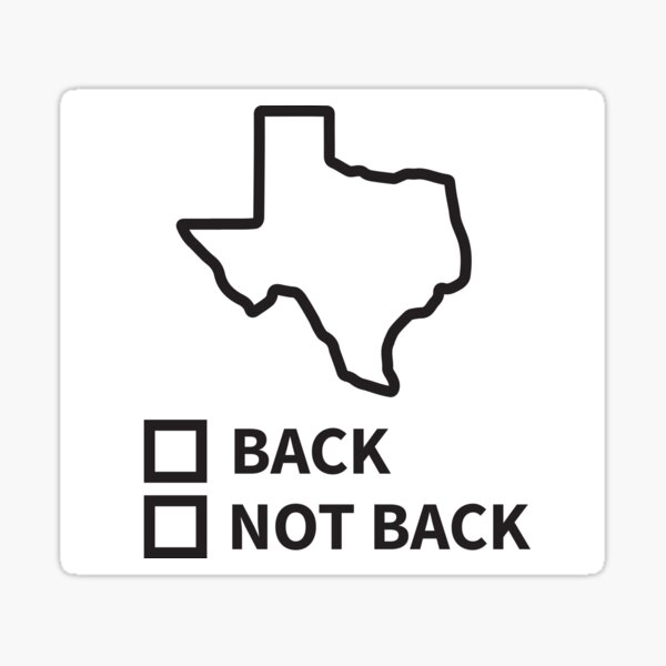 The State of Texas Sticker