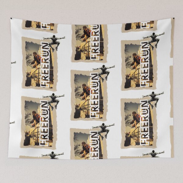 Item preview, Urban Freerunning Distressed Vintage Graphic designed and sold by Szpaku desart .