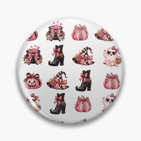 Item preview, Pink Halloween Glam – Ghosts, Pumpkins & Bows designed and sold by GlowCase Co.