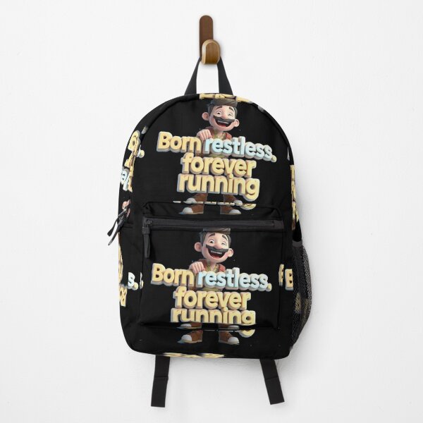 Item preview, Born restless, forever running designed and sold by Stefrait-7.