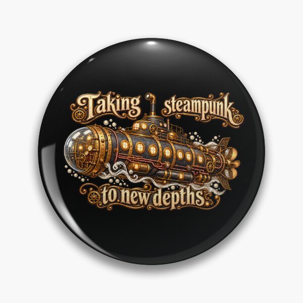 Item preview, Taking Steampunk to New Depths – Victorian Submarine designed and sold by A5ranchmerch.