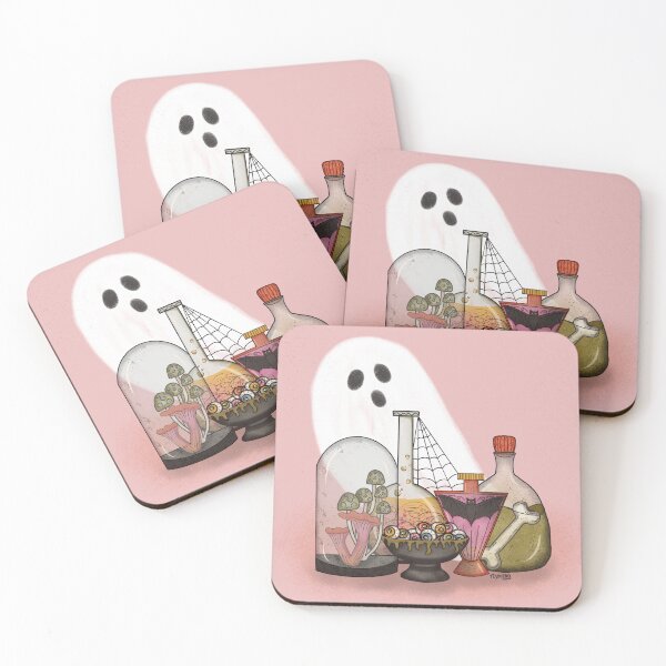 Item preview, Spooky Cute Curio Cabinet Ghost  designed and sold by YesButNo Design.