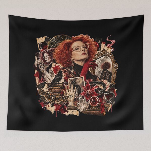 Item preview, AHS Vintage Gothic Witch Collage Dark Academia Art designed and sold by lalatrash.