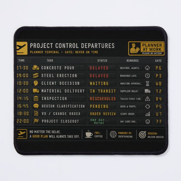 Item preview, Project Control Departures designed and sold by Eng-Art.
