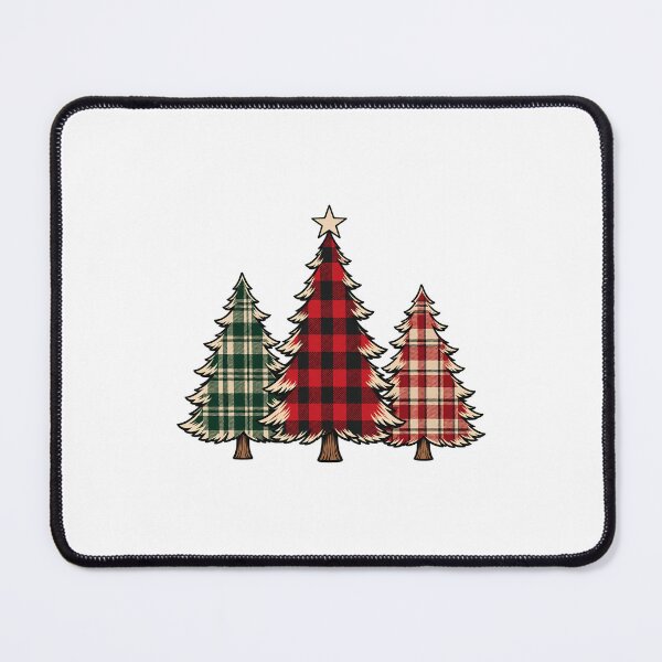 Item preview, Buffalo Plaid Christmas Trees designed and sold by AMICO77.