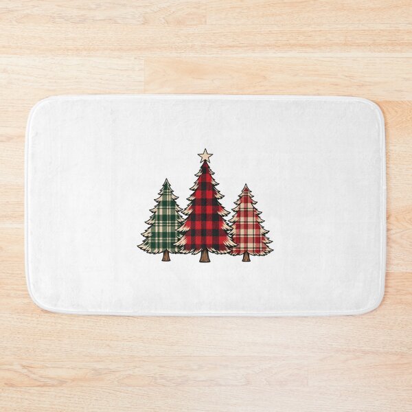 Item preview, Buffalo Plaid Christmas Trees designed and sold by AMICO77.