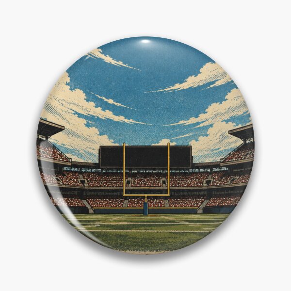 Item preview, Retro Football Stadium designed and sold by BlueBerry45.