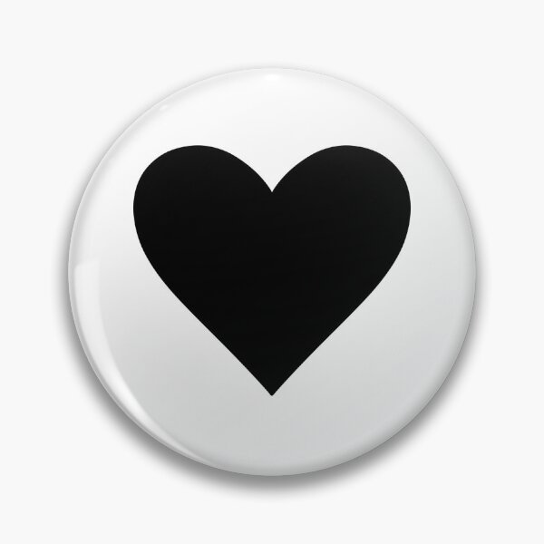 Item preview, Black Heart designed and sold by Super Neon Pixels .