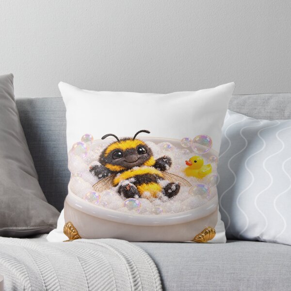 Item preview, Bumblebee Bathtub Spa Day designed and sold by Sillytoe.