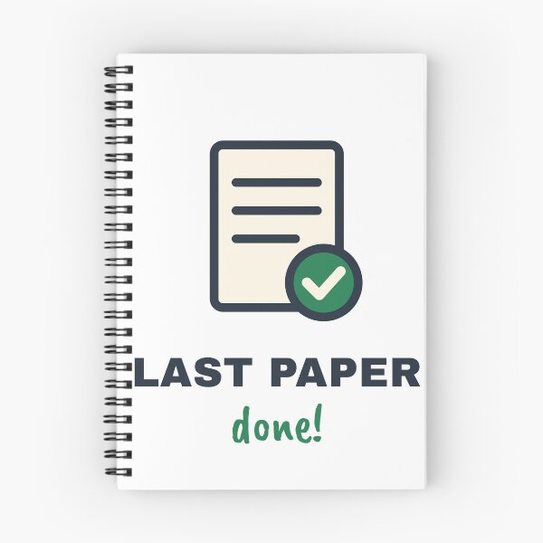 Item preview, Last Paper Done! designed and sold by OnyxPrintsCo.