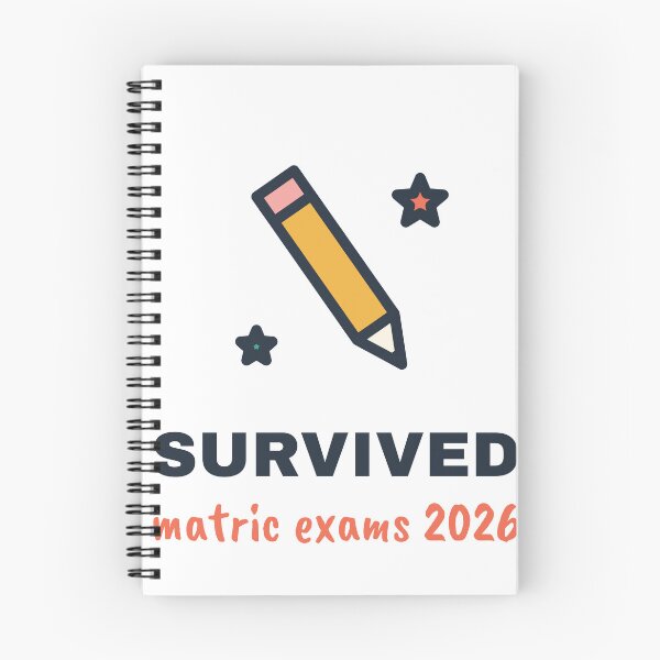 Item preview, Survived Matric Exams 2026 designed and sold by OnyxPrintsCo.