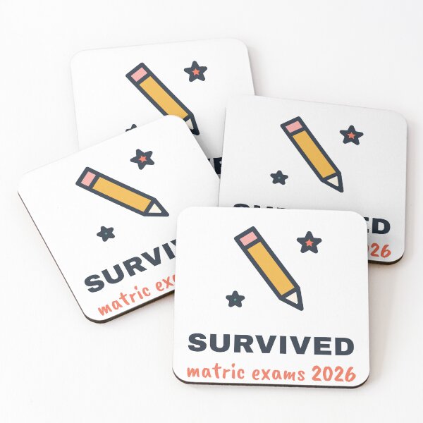 Item preview, Survived Matric Exams 2026 designed and sold by OnyxPrintsCo.