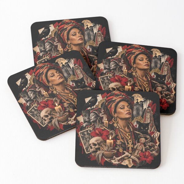 Item preview, AHS New Orleans Voodoo Queen Gothic Occult Collage designed and sold by lalatrash.