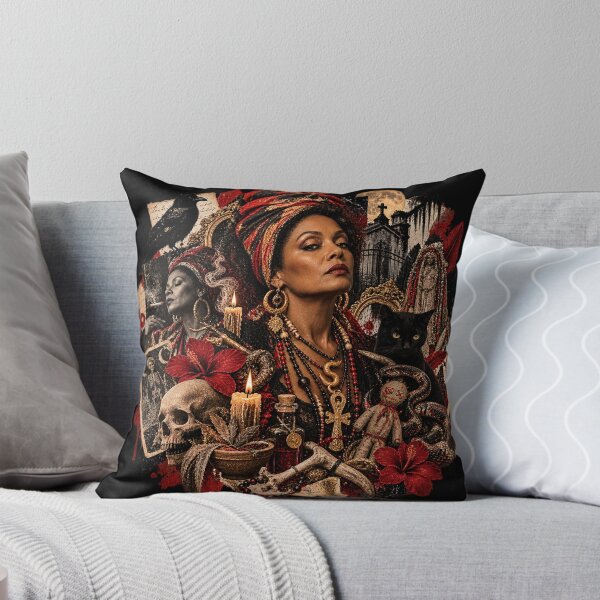 Item preview, AHS New Orleans Voodoo Queen Gothic Occult Collage designed and sold by lalatrash.