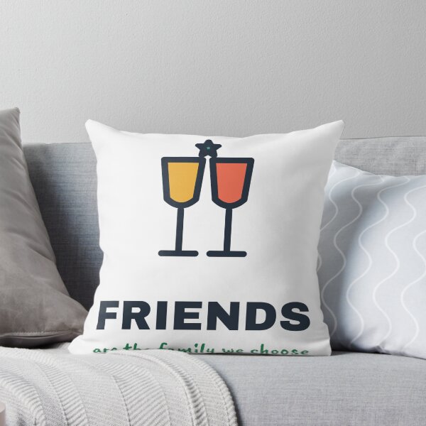 Item preview, Friends Are the Family We Choose designed and sold by OnyxPrintsCo.