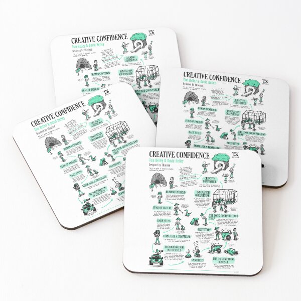 Item preview, Visual Summary Creative Confidence (Tom Kelley) designed and sold by TKsuited.