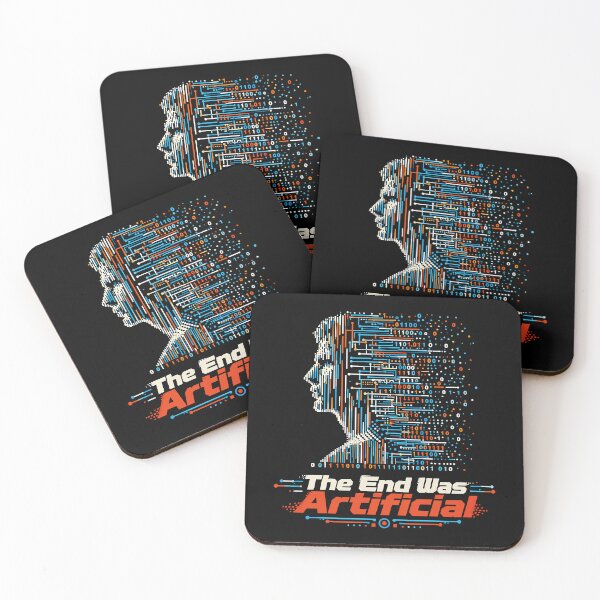 Item preview, The End Was Artificial – AI Digital Art designed and sold by digijob.