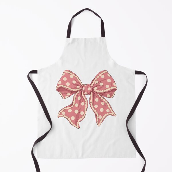 Item preview, Pink Polka Dot Bow with Cream Trim designed and sold by AMICO77.