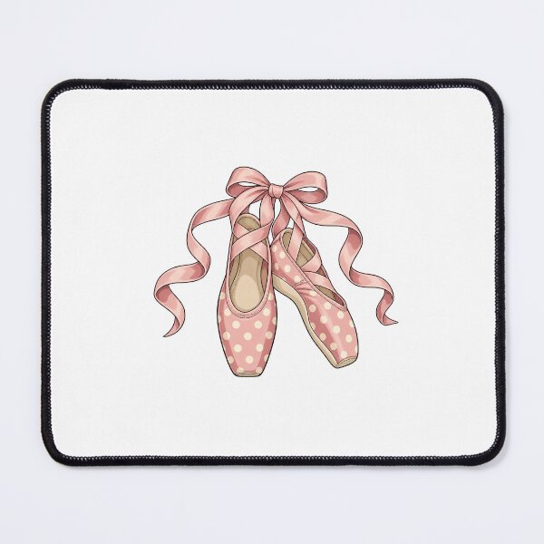 Item preview, Pink Polka Dot Ballet Pointe Shoes designed and sold by AMICO77.