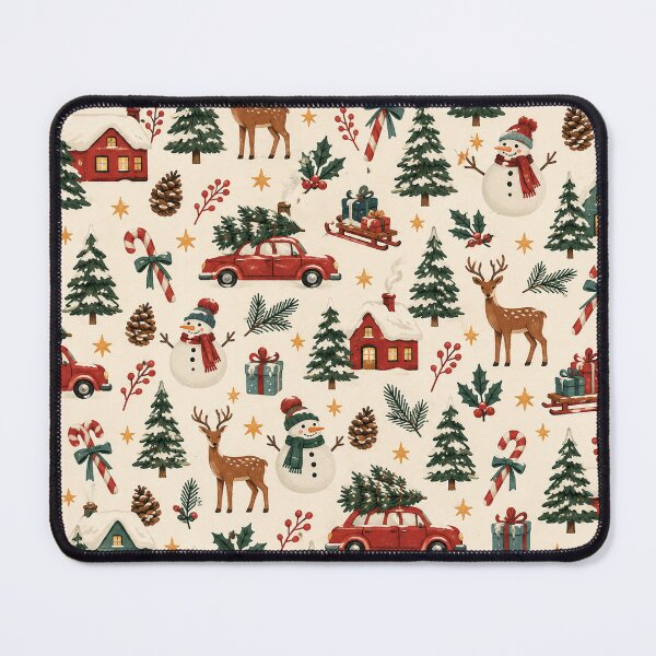 Item preview, Cozy Christmas Woodland Village Pattern designed and sold by Glottopia.