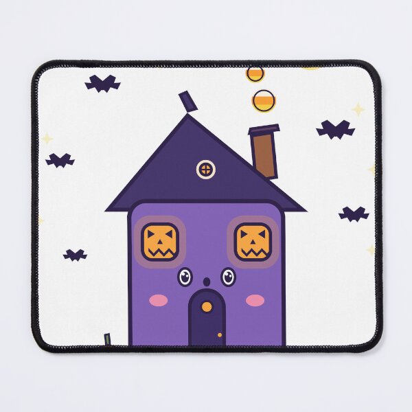 Item preview, Cute Kawaii Haunted House Sticker Spooky Cartoon Mansion designed and sold by PRIME4YOU.