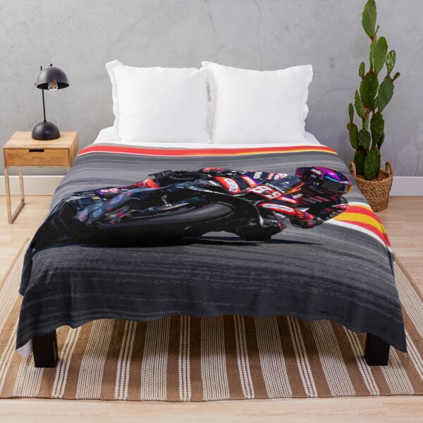 Item preview, Jorge Martin riding his 2026 MotoGP motorcycle in the corners abstract designed and sold by Rodissimus1984.