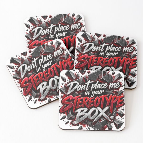 Item preview, Don't Place Me in Your Stereotype Box | Break Labels & Defy Expectations Statement designed and sold by KBOX CULTURE WEAR.