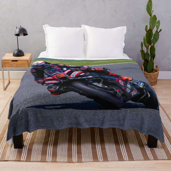 Item preview, Marco Bezzecchi riding his 2026 MotoGP motorcycle in the corners abstract designed and sold by Rodissimus1984.