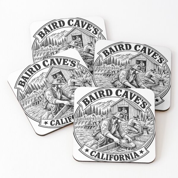 Item preview, Baird Cave's California Gold Rush • Vintage Mining Heritage designed and sold by Tee Visions.