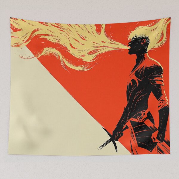 Item preview, Fire Knight — Occult Minimalist Aesthetic designed and sold by JaimeLikes.