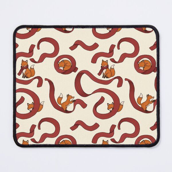 Item preview, Winter Foxes in Red Scarves designed and sold by Foximsy.