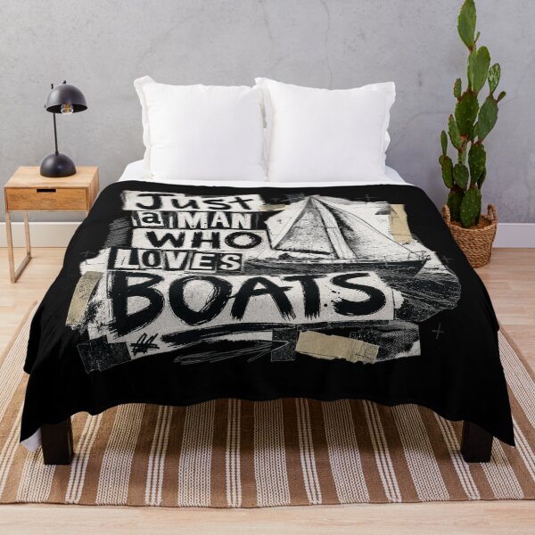 Item preview, Simply a man who loves boats designed and sold by ReneMM.